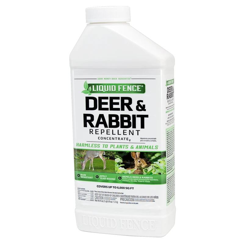 Liquid Fence - Deer & Rabbit Repellent, Concentrate (40 Oz) 1 Liquid Fence - Deer & Rabbit Repellent, Concentrate (40 Oz)