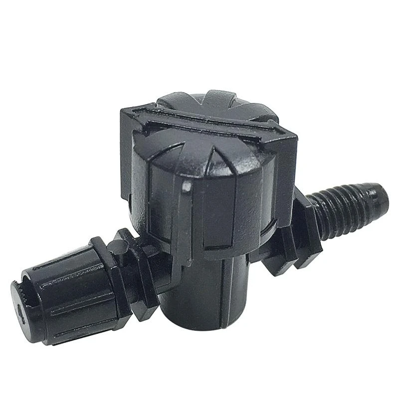 Micro Sprayer W/Flow Control - 90 Degrees 1 Micro Sprayer W/Flow Control - 90 Degrees